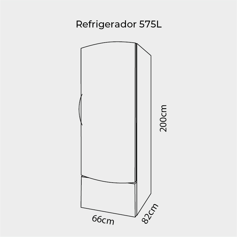 Refrigerador 575 Litros