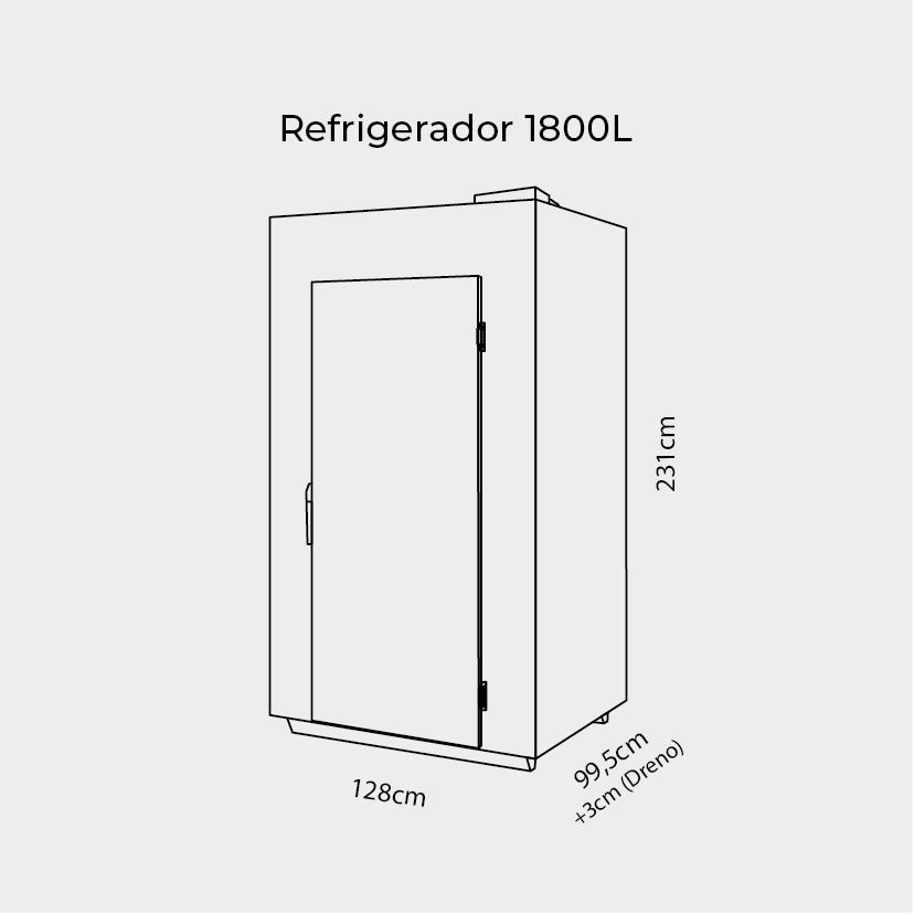 Refrigerador 1800 Litros